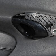 1997-1999 Porsche Boxster 986 Left  Door Panel Leatherette Black OEM Used