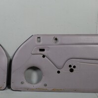 1995-1998 Porsche 911 993 Door Panels Pair Set Left Right Grey OEM