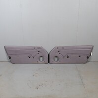 1995-1998 Porsche 911 993 Door Panels Pair Set Left Right Grey OEM