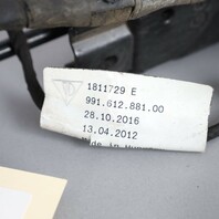 2012-2016 Porsche 911 991 Rear Spoiler Drive Motor Cables 99150404102 OEM Used