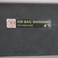 2006-2010 Porsche Cayenne Right Passenger Sun Visor Alcantara OEM