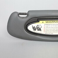 2006-2012 Porsche 911 997 Convertible Sun Visor Right Grey OEM Used