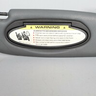 2006-2012 Porsche 911 997 Convertible Sun Visor Right Grey OEM Used