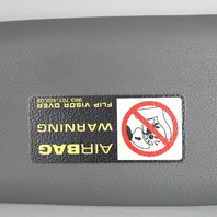 2006-2012 Porsche 911 997 Convertible Sun Visor Right Grey OEM Used