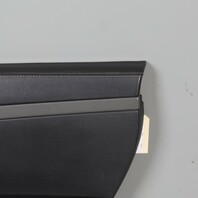 2005-2012 Porsche Boxster Cayman Right Door Panel Leather Black / Stone Grey OEM