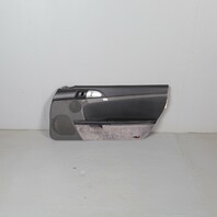 2005-2012 Porsche Boxster Cayman Right Door Panel Leather Black / Stone Grey OEM