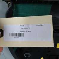 2005-2012 Porsche Boxster Cayman Right Door Panel Leather Black / Stone Grey OEM