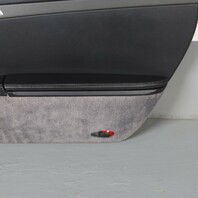 2005-2012 Porsche Boxster Cayman Right Door Panel Leather Black / Stone Grey OEM
