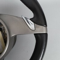 09-12 Porsche 911 Cayman Boxster Steering Wheel PDK 99734780325 Black OEM Used