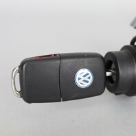 Volkswagen Audi Ignition Lock Housing with Ignition Switch 1K0905841 OEM Used