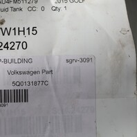 2015 Volkswagen Golf Diesel Exhaust Fluid (DEF) Tank 5Q0131863B OEM Used