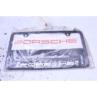 Porsche Stainless Steel License Plate Frame Stock#NOF3601 OEM