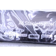 Porsche Stainless Steel License Plate Frame Stock#NOF3601 OEM