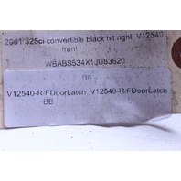 2001 325ci Convertible Right Front Door Latch Lock OEM