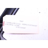 2002 BMW M3 Center Instrument Panel Trim Carbon Fiber Dash OEM