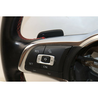 2017 Volkswagen GTI MK7 Steering Wheel Flat Bottom Paddle Shift OEM