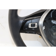 2015 2016 2017 Volkswagen Jetta Steering Wheel Flat Bottom OEM