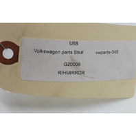 2009 2010 2011 2012 2013 2014 Volkswagen Routan Door Mirror Side View Right