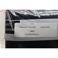 2013 Volkswagen Passat Owner Manual and Case