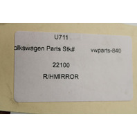2006 2007 2008 2009 2010 Volkswagen Jetta Door Mirror Right