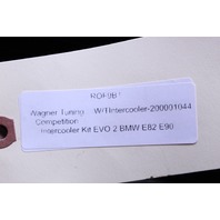 BMW 135i 335i E82 Wagner Tuning Competition Intercooler OEM