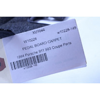 1995-1998 Porsche 911 993 Floor Pedal Board Wood OEM