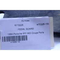 1995-1998 Porsche 911 993 Floor Pedal Board Wood OEM