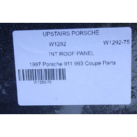 1995-1998 Porsche 911 993 Coupe Sunroof Panel Headliner Black OEM
