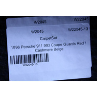 1996 Porsche 911 993 Coupe Guards Red / Cashmere Beige OEM