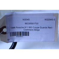 1996 Porsche 911 993 Coupe Guards Red / Cashmere Beige