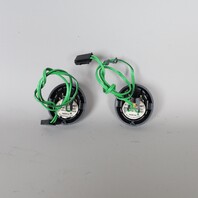 1995-1998 Porsche 911 993 Door Speaker Tweeter Pair 99364550200 OEM