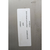 2003 2004 2005 2006 2007 2008 BMW Z4 Wheel 17 X 8 Style OEM