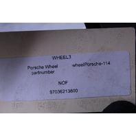 2010-2016 Porsche Panamera Rear Wheel 18 X 9 Rim - 97036213800 OEM