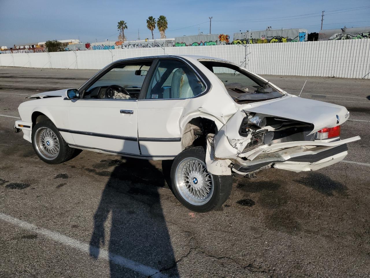 BMW 635CSi Rear Impact Damage - Parts Available