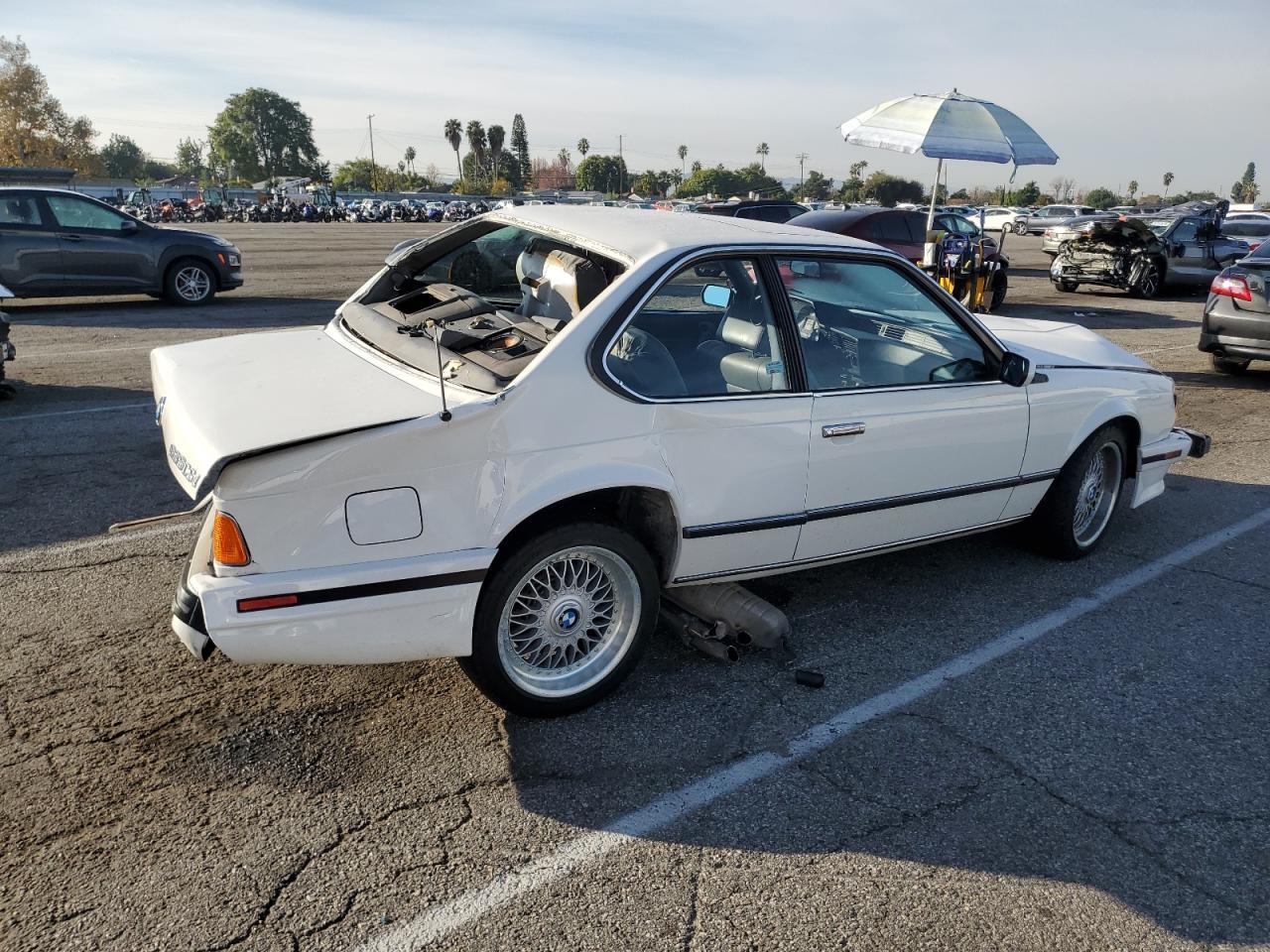 E24 Rear End Collision Damage