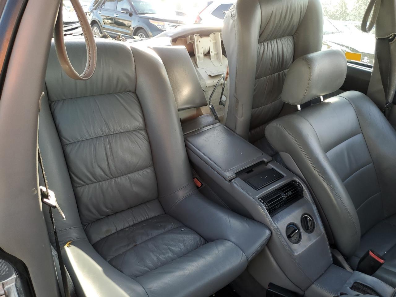 BMW E24 Rear AC Console and Seats