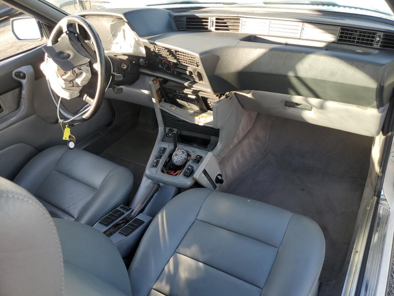 BMW E24 Grey Leather Dashboard and Interior