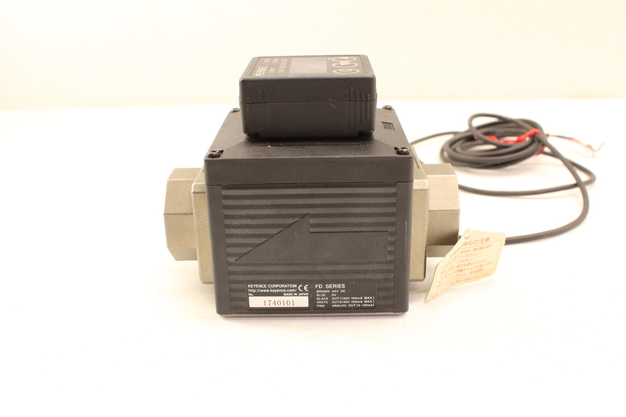 Keyence FD83 Flow Sensor PLC Surplus Supply, LLC