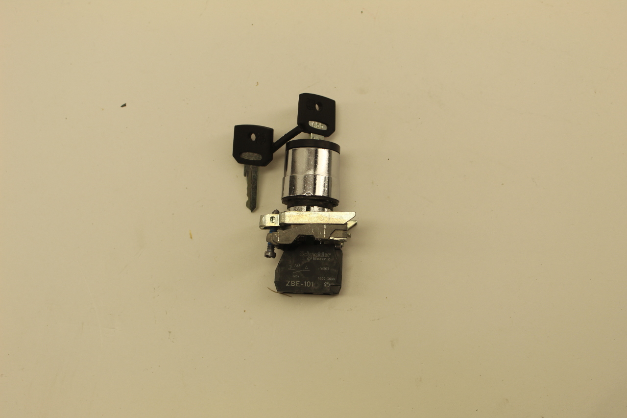 Schneider Electric ZBE-101 with Two Way Key Selector Switch | PLC ...