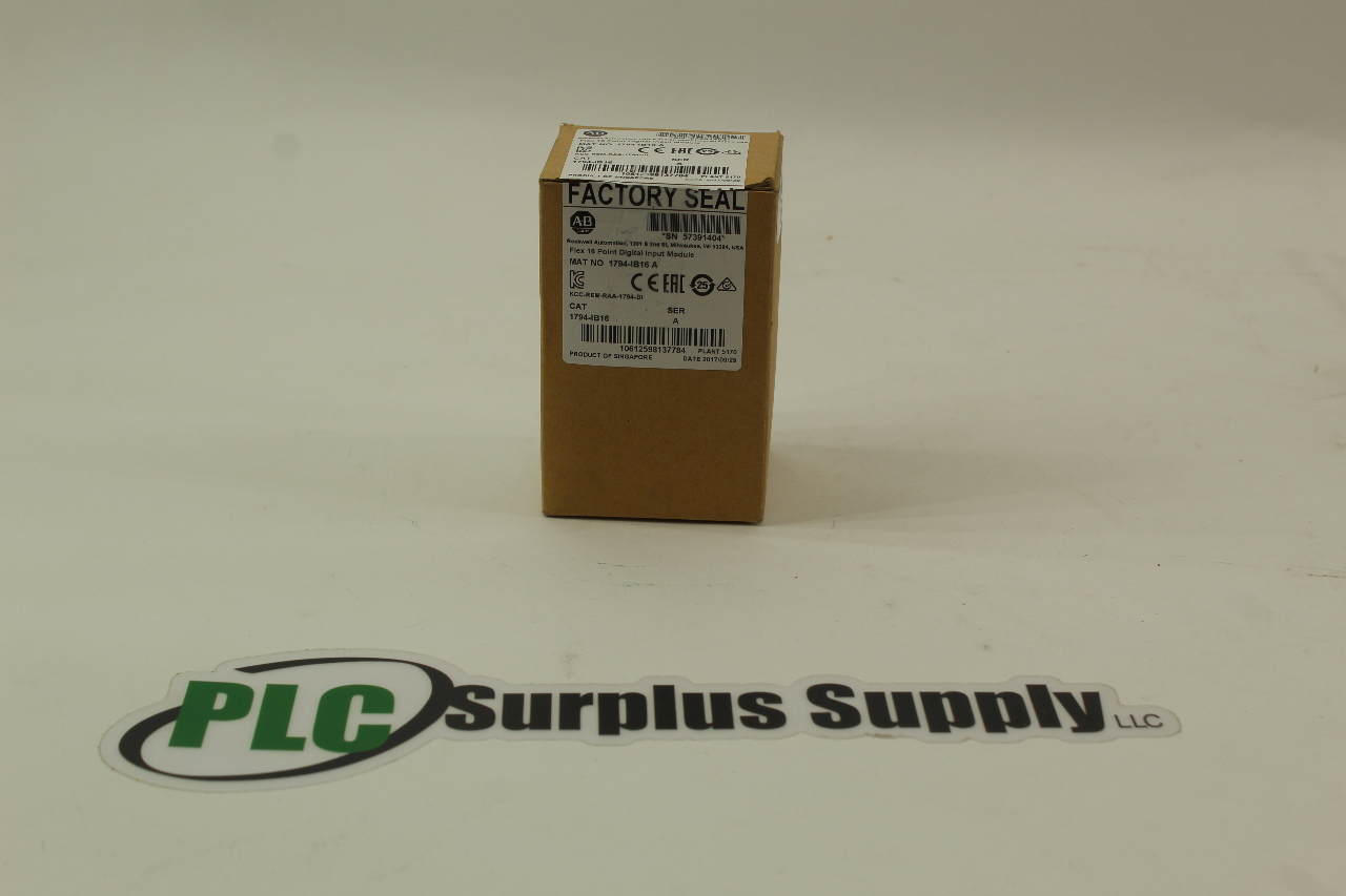 Allen Bradley 1794-IB16 Flex 16 Point Digital Input Module New