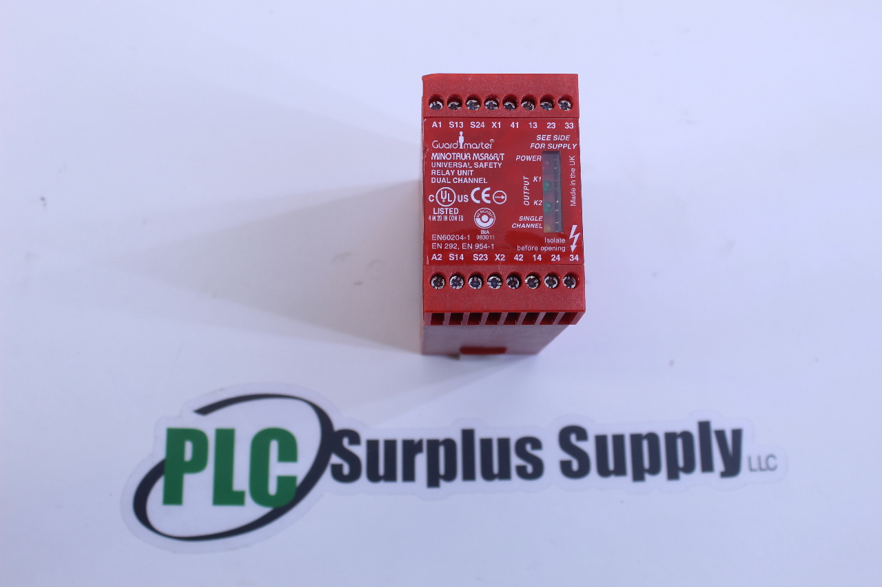 Allen Bradley Guardmaster Minotaur MSR6R/T Universal Safety Relay Dual