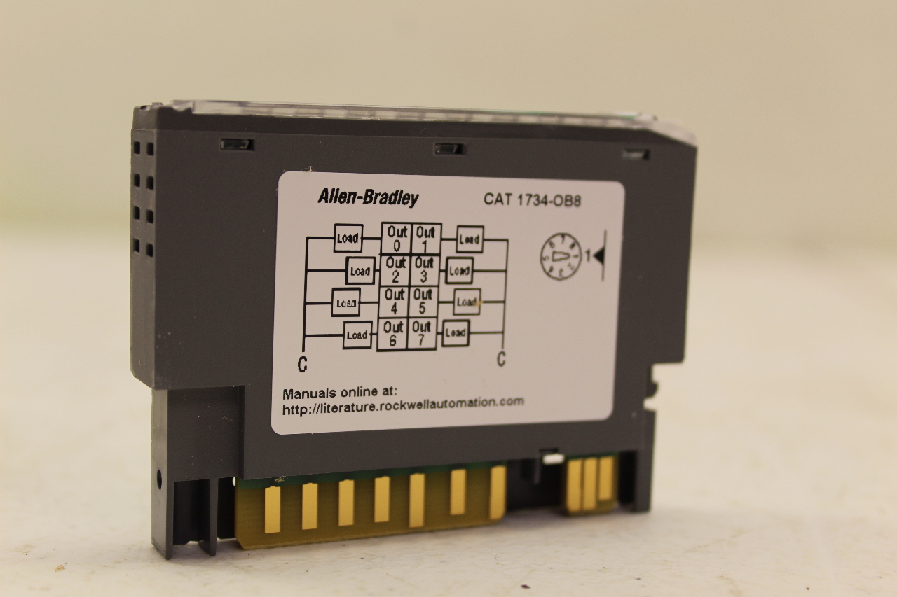 Allen Bradley 1734OB8 Sourcing Output Module New in Box PLC Surplus