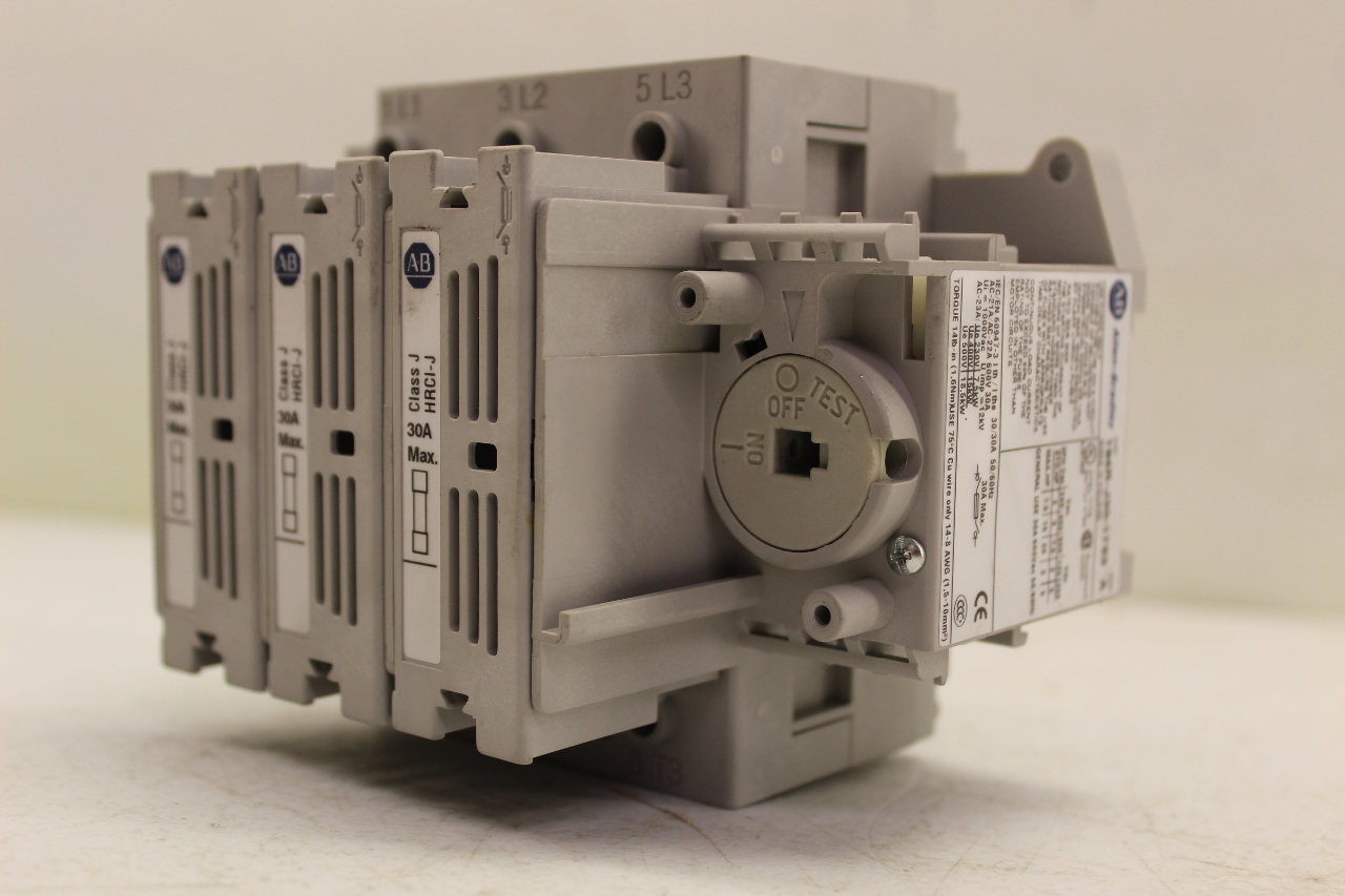 Allen Bradley 194RJ301753 Disconnect 3P 30A New In Box PLC Surplus