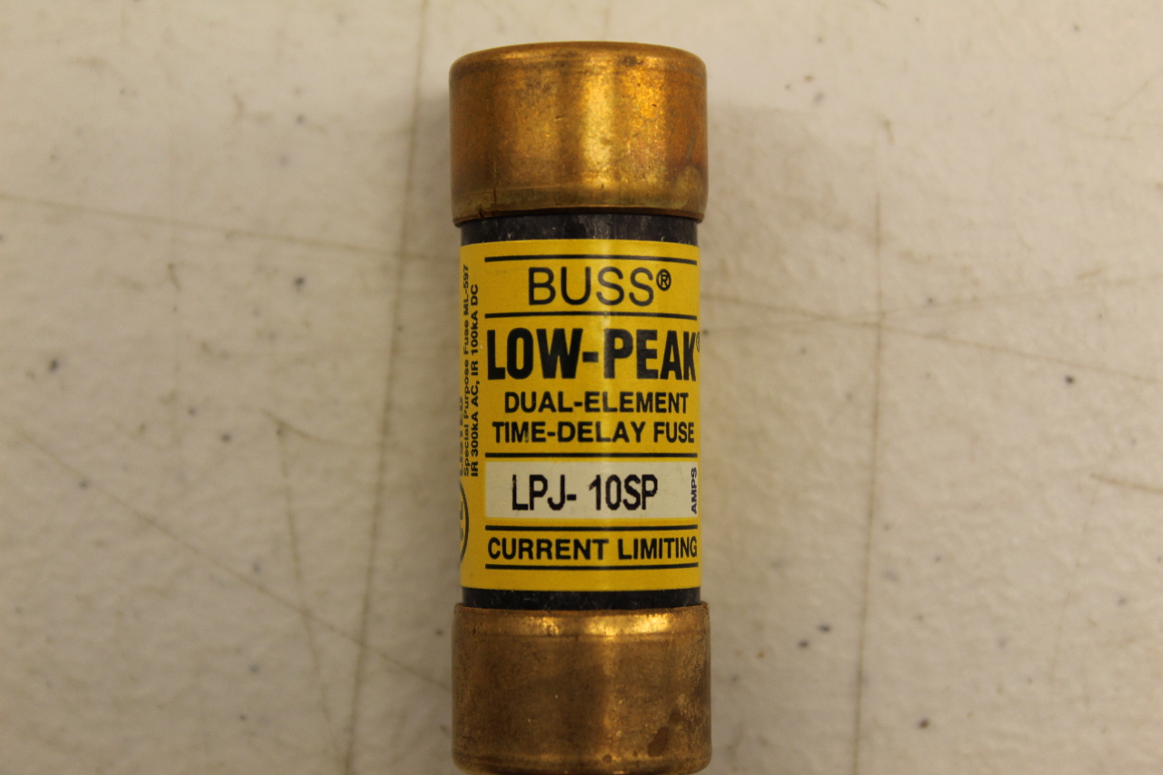 Cooper Bussmann LPJ10SP Fuses New In Box (Lot of 7) PLC Surplus
