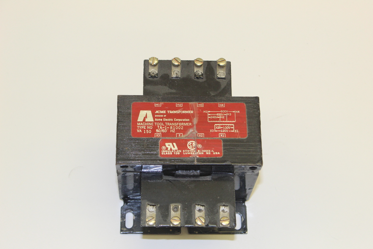 ACME TA181002 Industrial Control Transformer PLC Surplus Supply, LLC