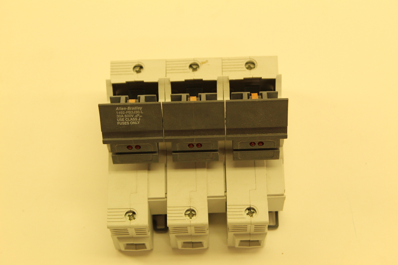 Allen Bradley 1492FB3J30L Class J Fuse Holder PLC Surplus Supply, LLC