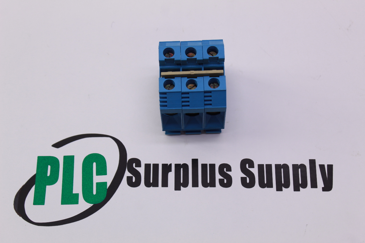 Weidmuller WDU35 Terminal Block (lot of 3) PLC Surplus Supply, LLC