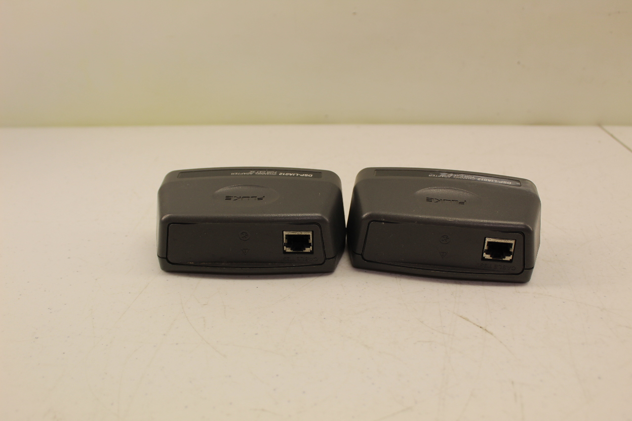Fluke DSPLIA012 Channel Adapter (Set Of Two) PLC Surplus Supply, LLC