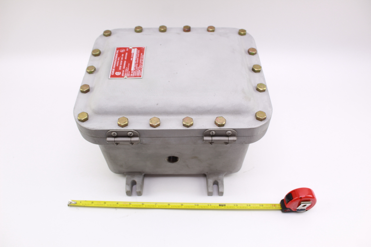 Curlee Manufacturing JBE 8106 HZ Explosion Proof Enclosure 8 X 10 X 6 curlee-manufacturing-jbe-8106-hz-explosion-proof-enclosure-8-x-10-x-6