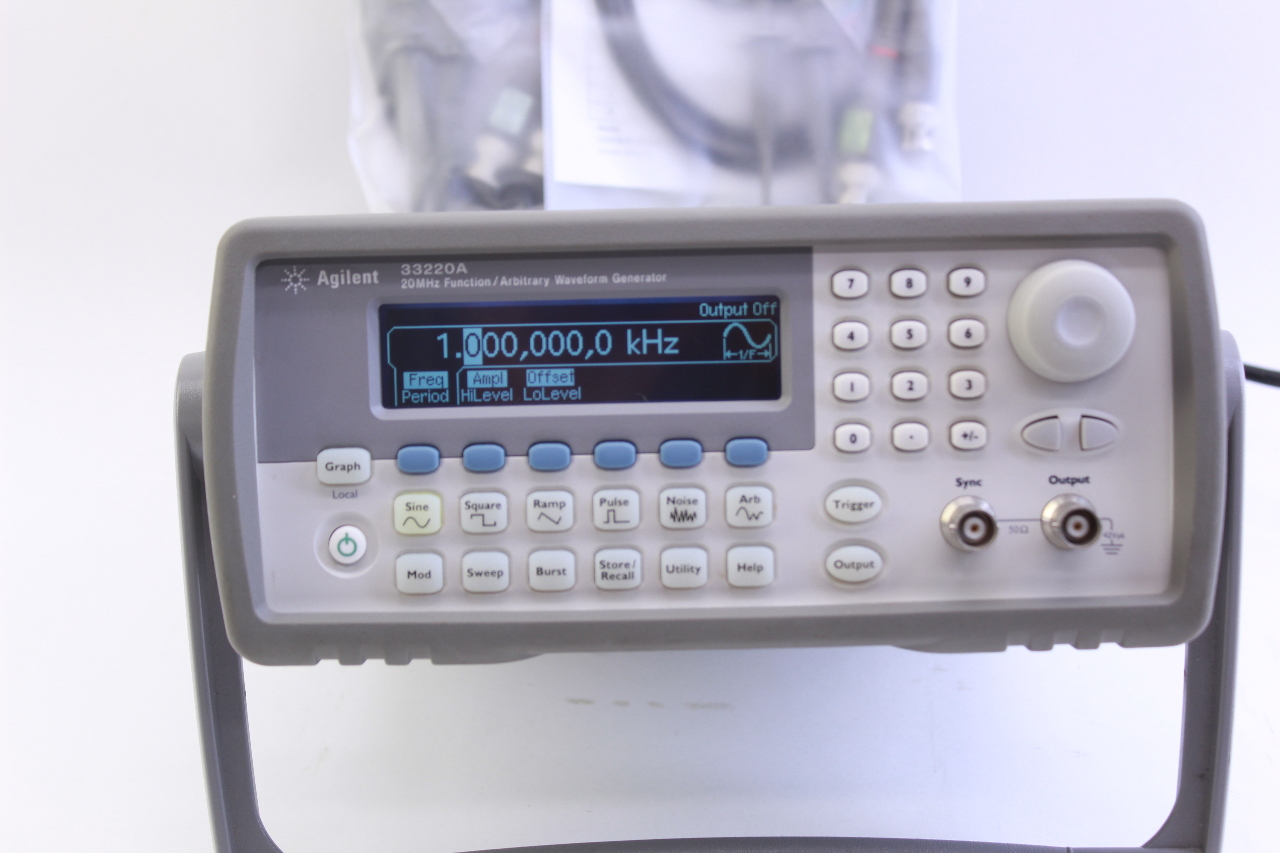 Agilent 33220A Function / Arbitrary Waveform Generator PLC Surplus